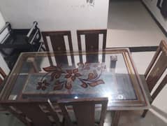 Dinning table with 6 chair