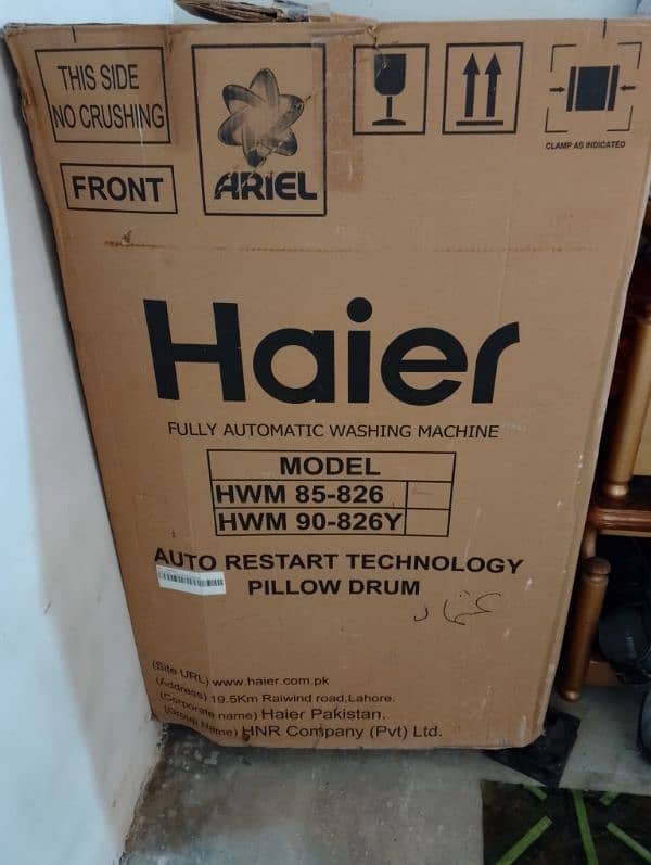 Haier HWM 85-826 8.5KG Automatic Top Load Washing Machine /#0307696077 6