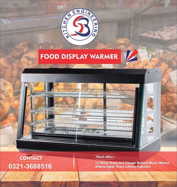 Food warmer Hot Case commercial SB Kitchen Engineering china 5