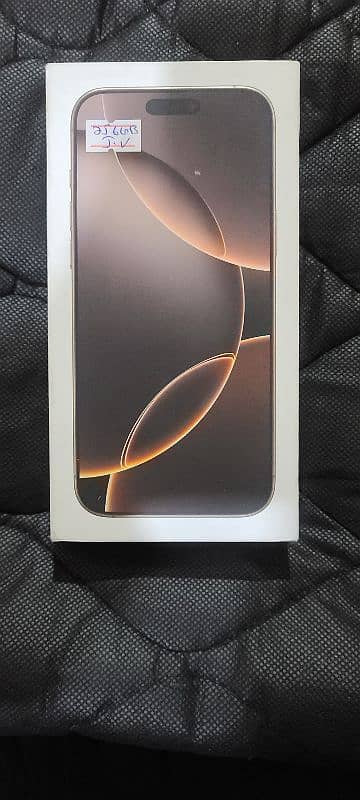 iphone 16 pro max jv non-active 256GB desert titanium 0