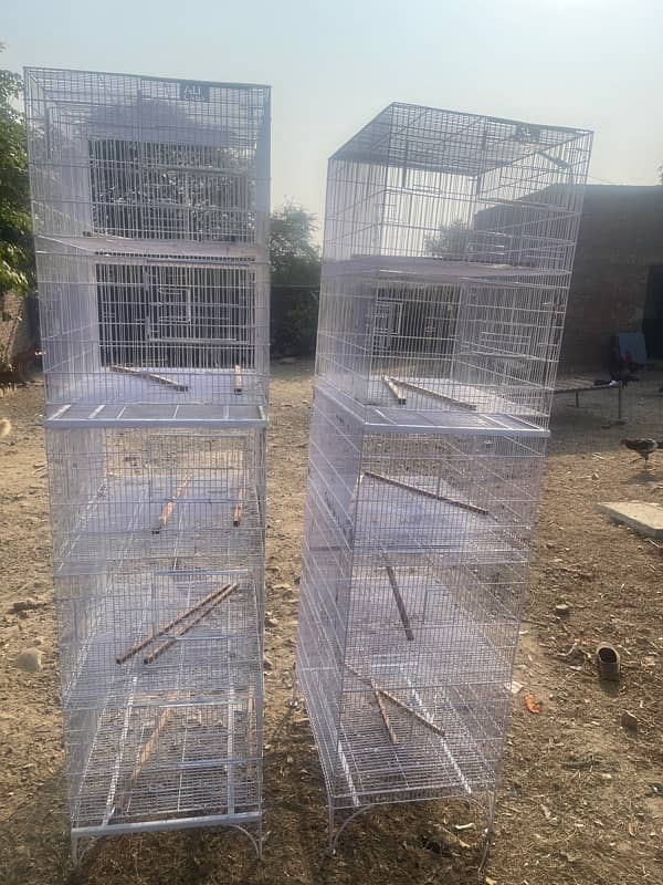 5 portion bird cage for sale 1