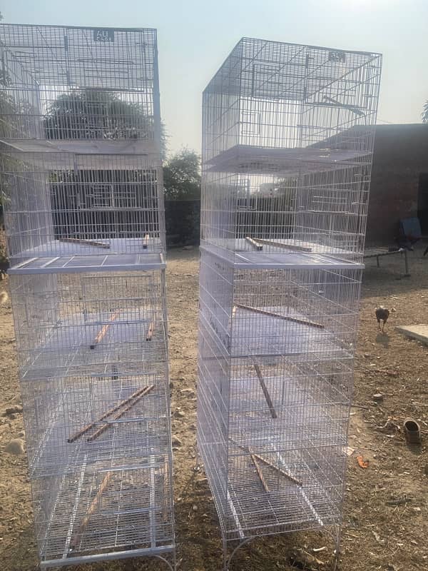 5 portion bird cage for sale 2