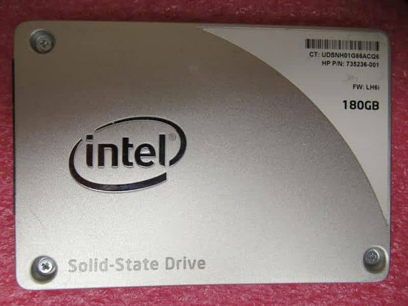 Intel 180 GB SSD 0