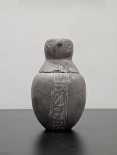 Rare Ancient Egyptian Antique Canopic Jar