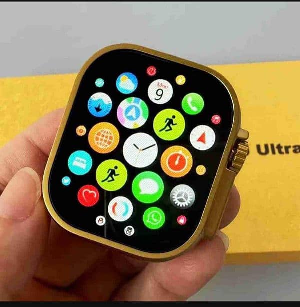 HK-09 smart watch ultra golden Edition 1 pcs 4