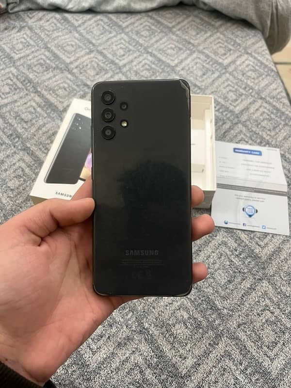 samsung a32 6/128 with box water pack set no fault iphone x,xs,11,12 1