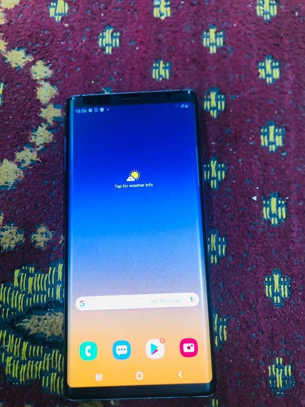 Samsung Galaxy note 9 pta offical approve dual sim 1