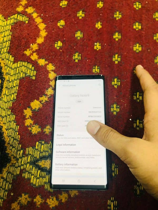 Samsung Galaxy note 9 pta offical approve dual sim 5