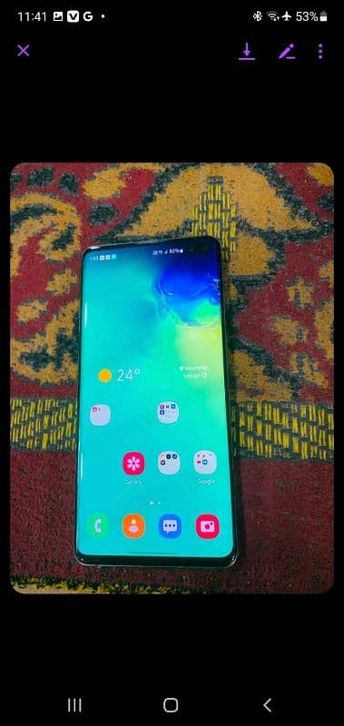 Samsung Galaxy S10plus dual sim pta approve 1