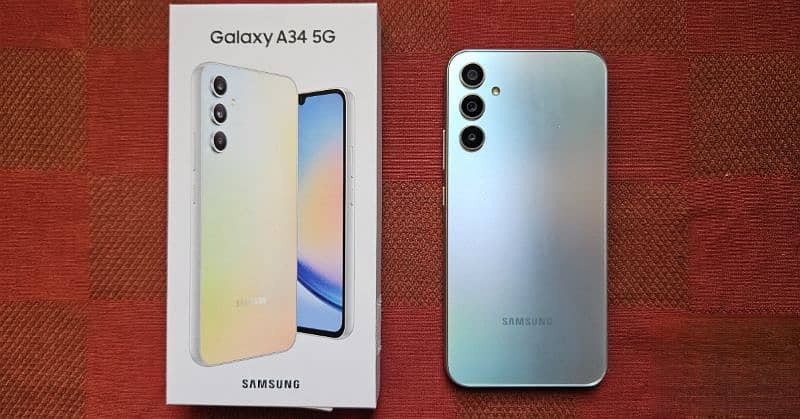 Galaxy a34 brand new in warranty 5