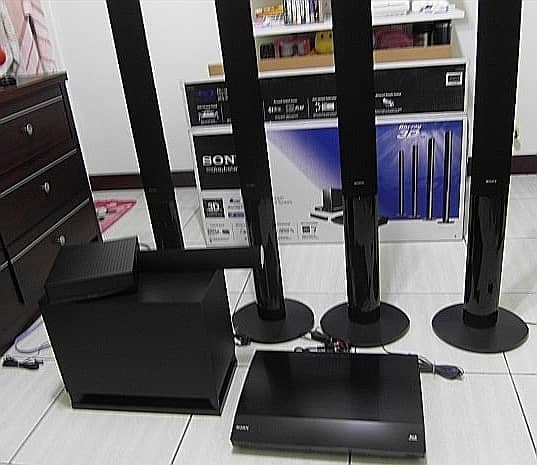 Sony 3D Blu-ray 5.1 Surround Sound System Powerful 1000Watts 1st Owner 1