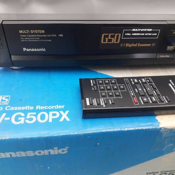 National vcr  G50px model brand new an tach 6