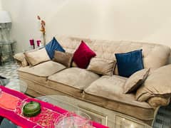 NEW 7 SEATER SOFA VELVET