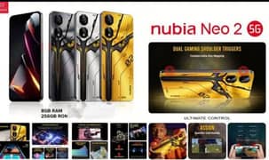 GRAND DEAL ZTE NUBIA NEO 2 5G 8+8 16GB/256GB BOX PACK 1 YR WARRANTY