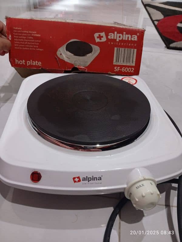 alpina hot plate 1