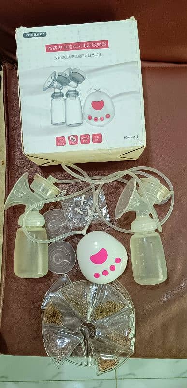 Double Electric Breast Pump with Rechargeable Battery operated 0