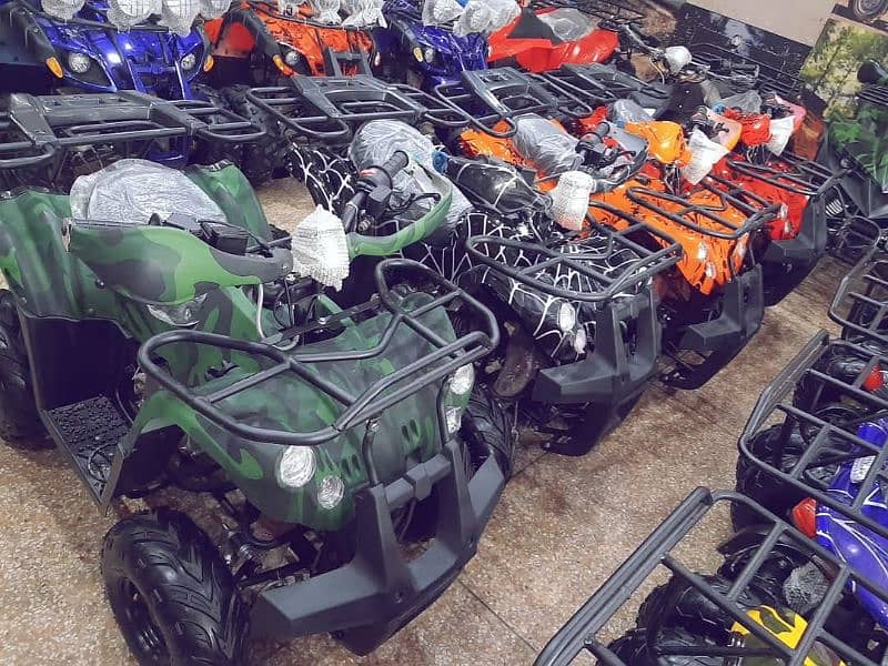 All variety Atv trail quad 4 wheels delivery all Pakistan 0