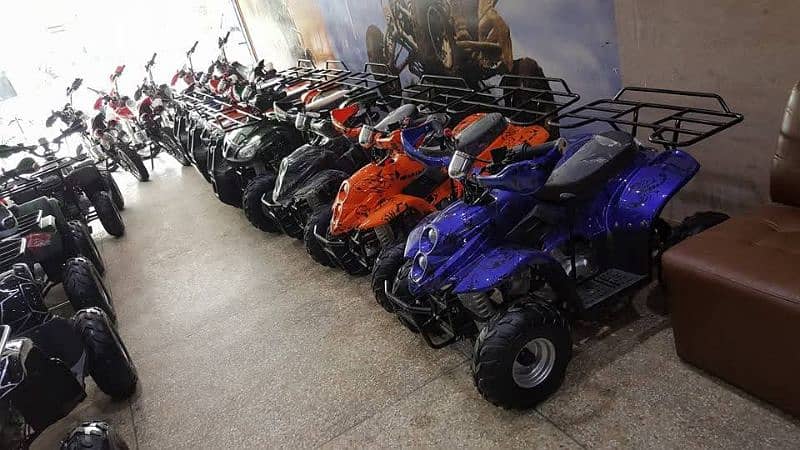 All variety Atv trail quad 4 wheels delivery all Pakistan 4