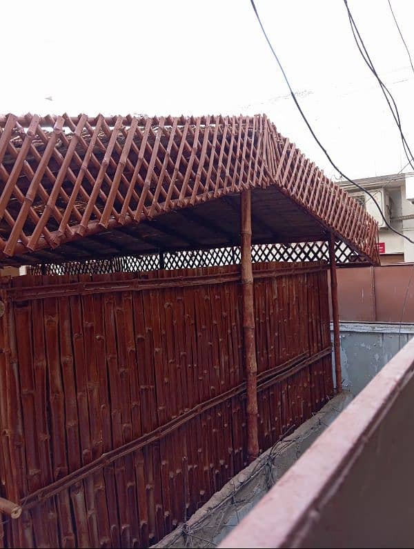 Bamboo decorations work 4