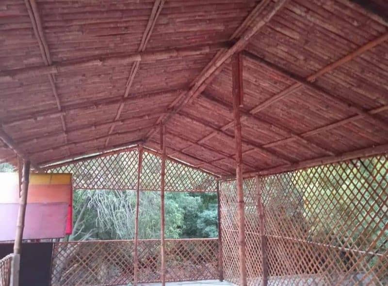Bamboo decorations work 8