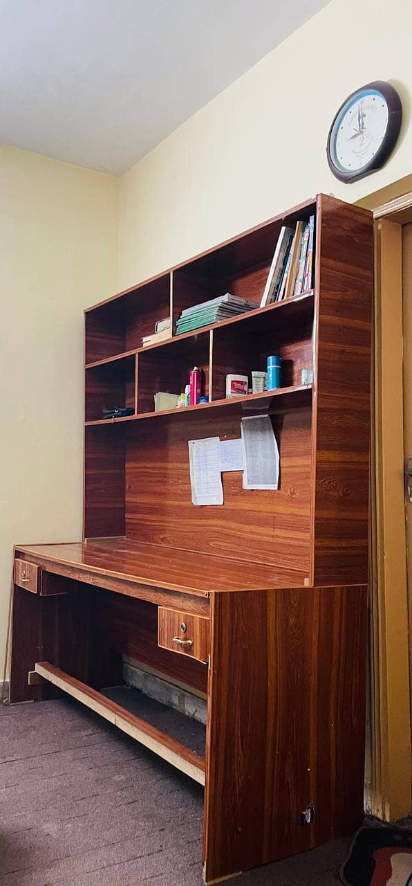 Book Shelve with Computer Table 3