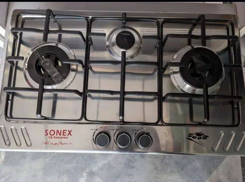 ITALIAN kitchen gas stove / hob hoob LPG ng / AIR hood / 03044767637 0