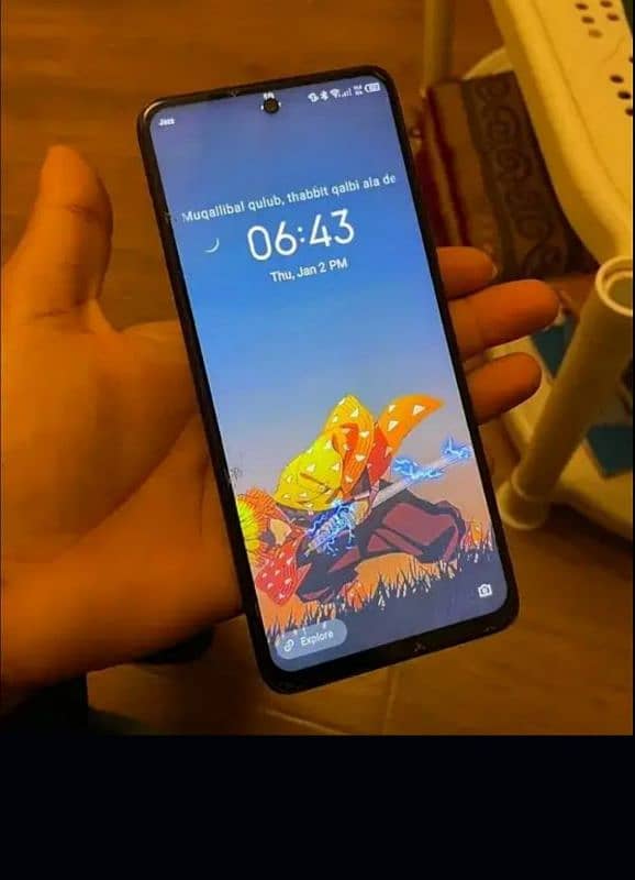 infinix note 10 with box good condition 0