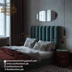 Queen Bed set/side tables/dressing table/luxury bed/home furniture