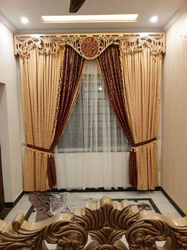 Roman curtain / Motive luxury curtain / Stylish Curtains, Blind 0