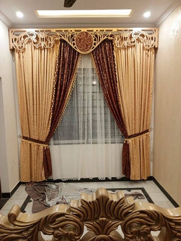 Roman curtain / Motive luxury curtain / Stylish Curtains, Blind 19