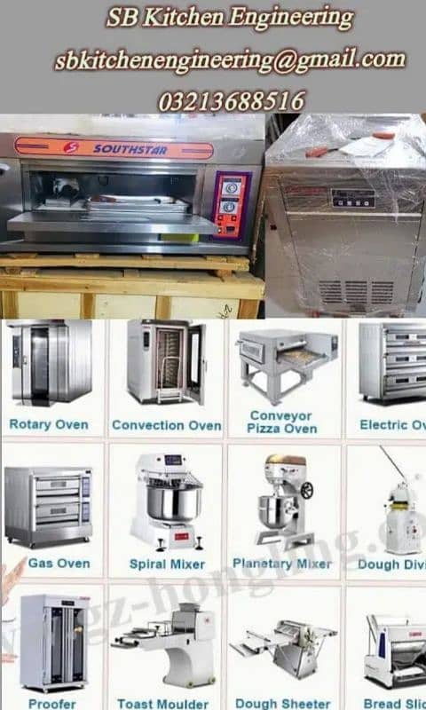 Commercial kitchen equipments in Pakistan | Stoves, Dough mixer ,Grill 10