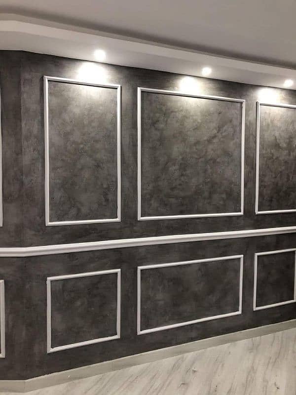 PVC wall panels/ Interior designing /Ceiling/Blind/Wooden Vinyl Floor 8