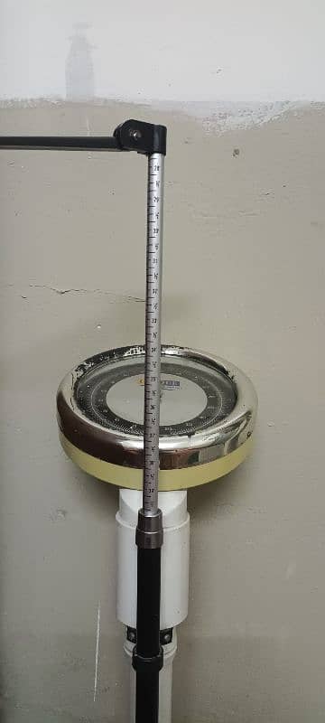 weight Scale with length measurement stick 0