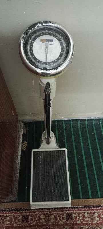 weight Scale with length measurement stick 3