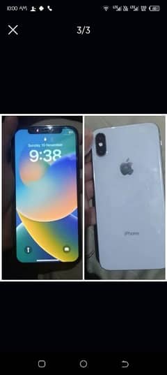 iPhone X non pta 256 good conditions and exchange b ho xkata ha