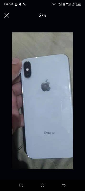 iPhone X non pta 256 good conditions and exchange b ho xkata ha 1