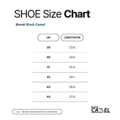 •  Brand: Black Camel •  Product Type: Slides •  Sizes: Chart Attached