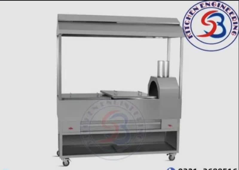 Fryers - Counters - Ovens - Dough mixers - fast food equipments 3