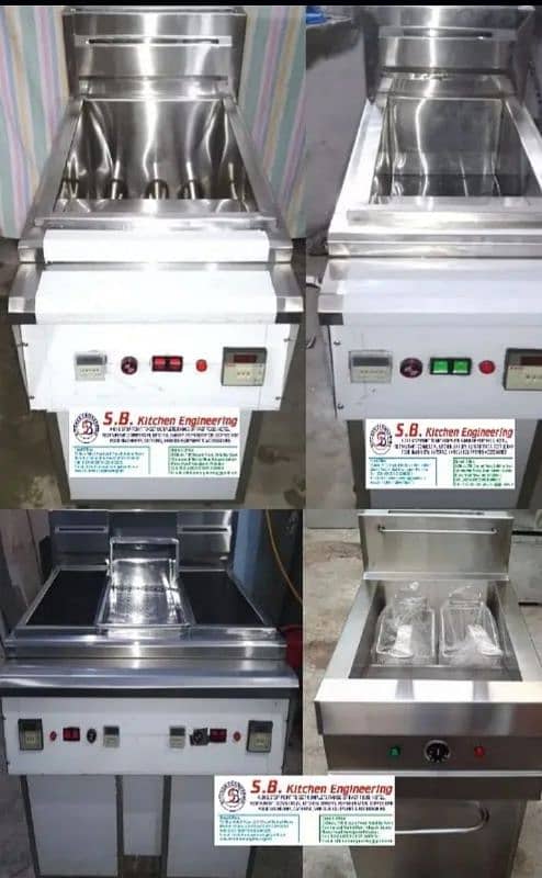 Fryers - Counters - Ovens - Dough mixers - fast food equipments 10