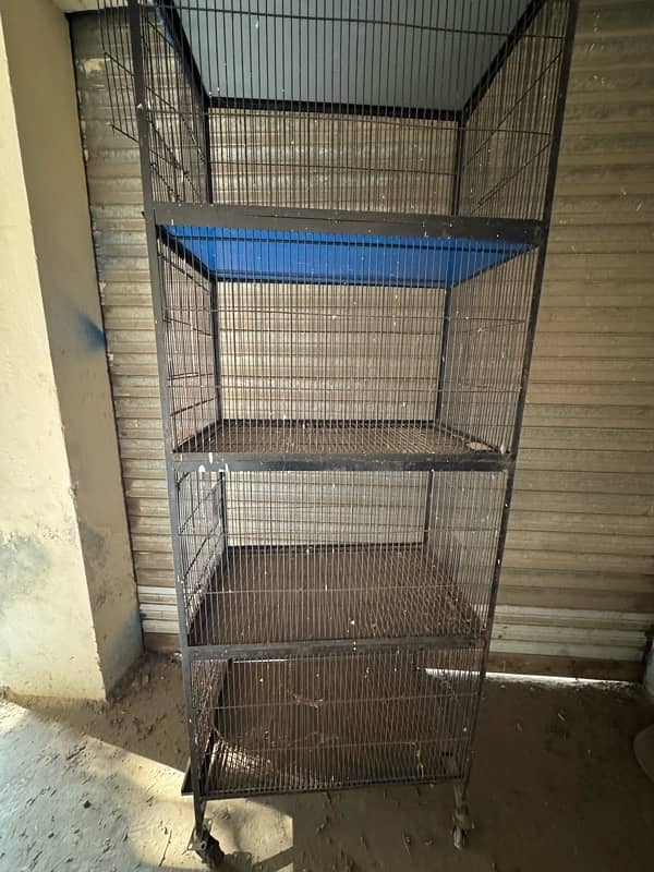 cage for birds love birds java dove 5portion, 4portion and 10portion 0