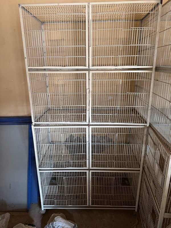 cage for birds love birds java dove 5portion, 4portion and 10portion 6