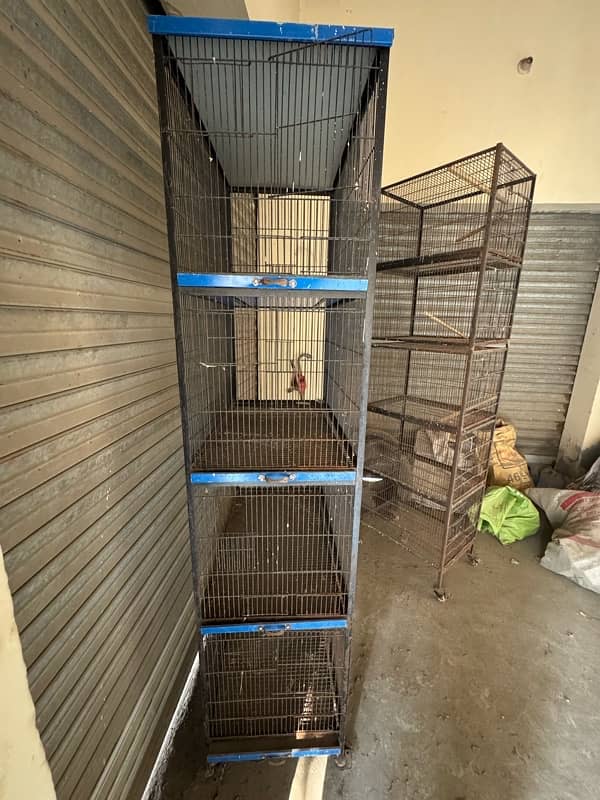 cage for birds love birds java dove 5portion, 4portion and 10portion 7