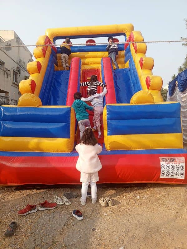 jumping castle slide 4 birthday 3