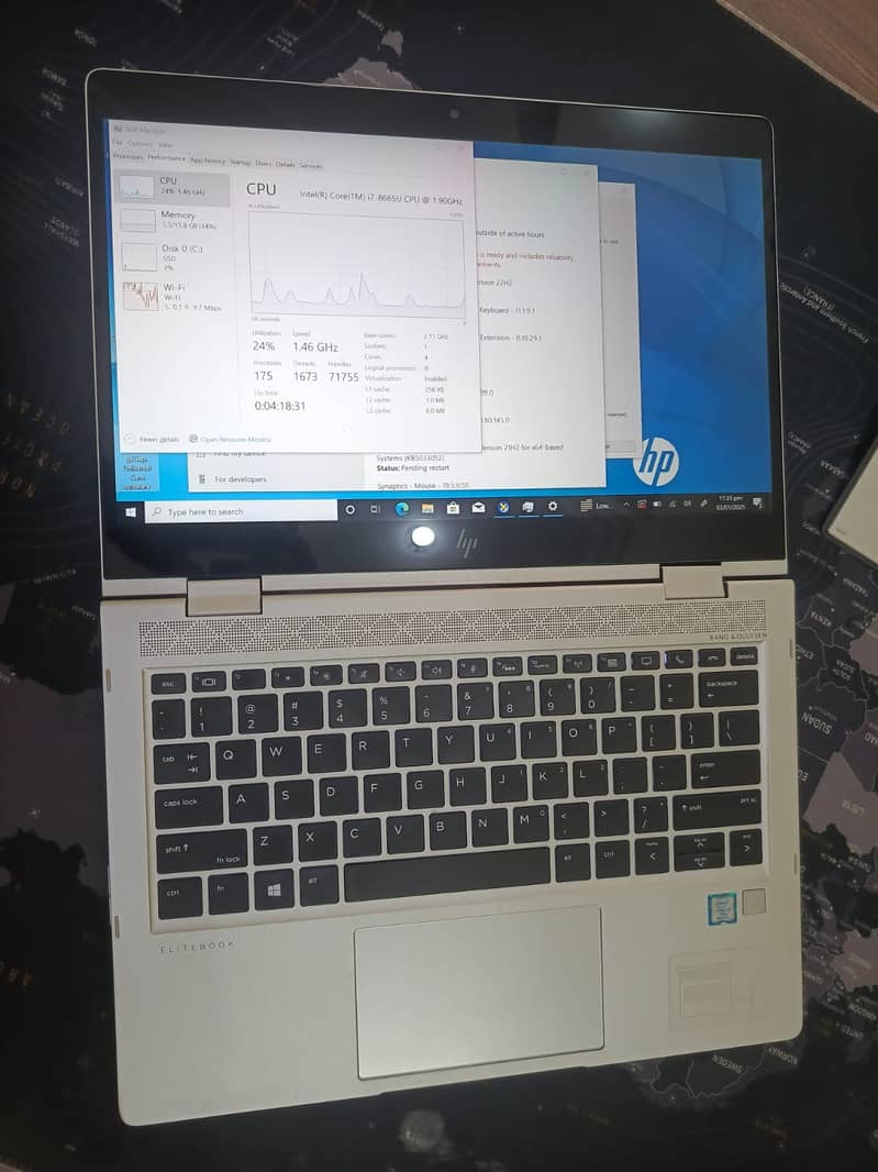 HP EliteBook x360 830 G6 Core i7 8665U 8th Gen 16GB Ram 256GB NVMe 12