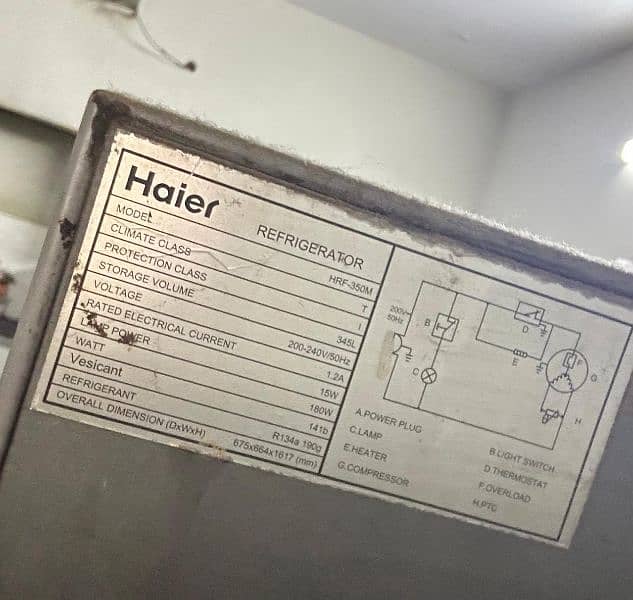 Urgent Haier full size fridge sale 4