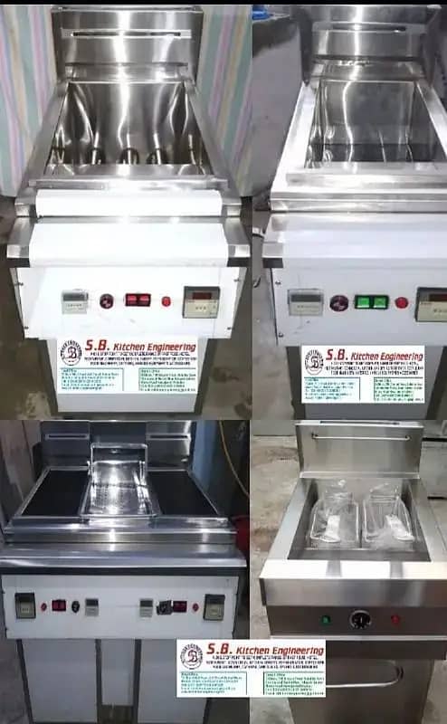 Fryers - Counters - Ovens - Dough mixers - fast food equipments 12