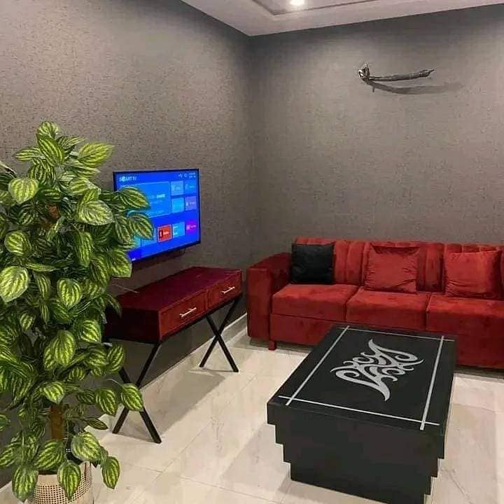 1Bed Neat & Clean Safe & Secure flat for daily Basis Bahria town 0