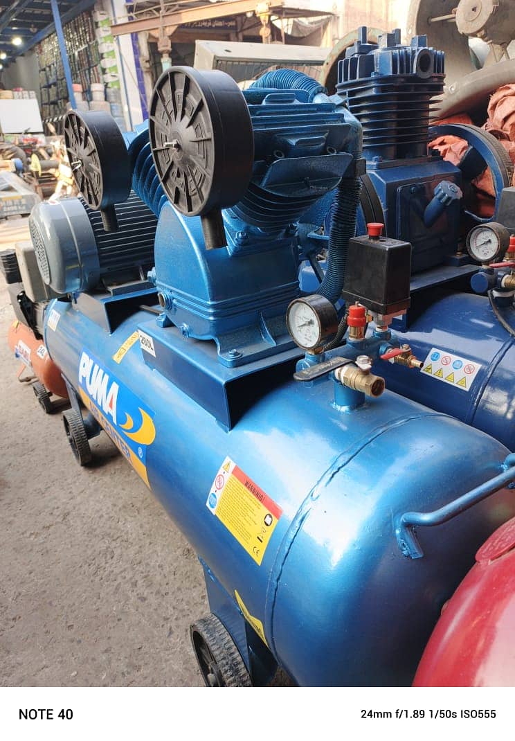 Air Compressor/Oil Free Air Compressor/Double Piston/5Hp /200LTR. . 1