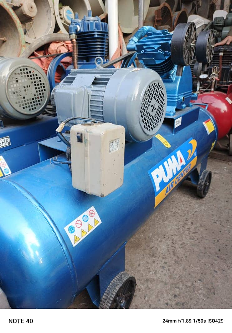 Air Compressor/Oil Free Air Compressor/Double Piston/5Hp /200LTR. . 2