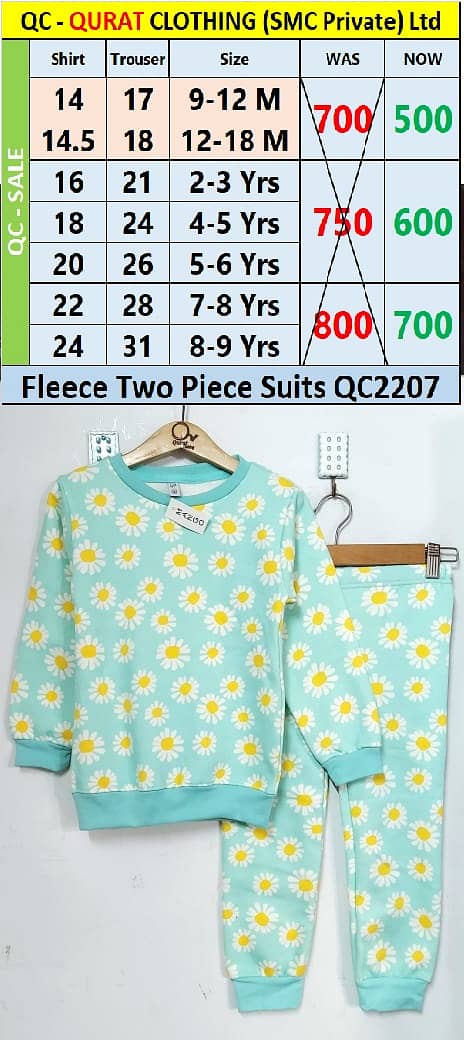 Fleece & Terry Suits 1